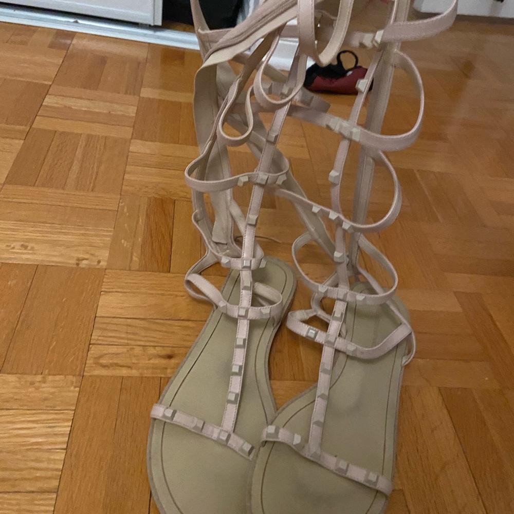 Rebecca Minkoff knee high gladiator shoes